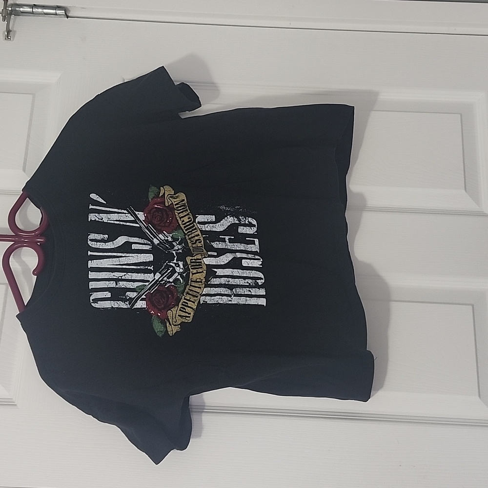 Guns N' Roses Appetite for Destruction graphic cropped tshirt